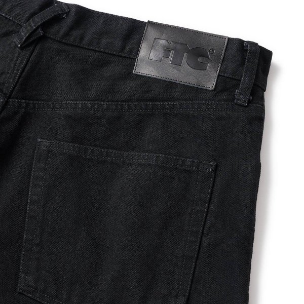 画像4: FTC " DENIM SHORT " - BLACK (4)