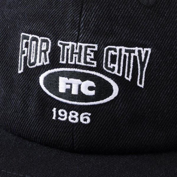 画像3: FTC  " WASHED DENIM 6 PANEL " - BLACK (3)