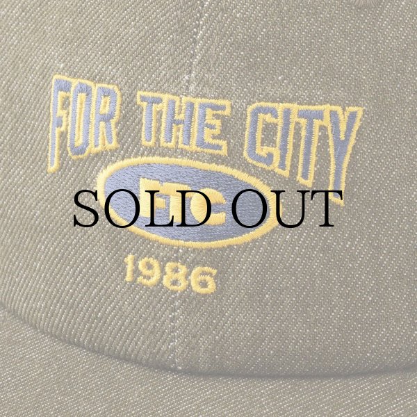 画像2: FTC  " WASHED DENIM 6 PANEL " - GREEN (2)