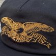 画像2: ANTIHERO " BASIC EAGLE SNAP BACK " - BLACK / GOLD (2)