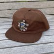 画像1: KROOKED " SWEATPANTS REDUX SNAPBACK CAP " - BROWN (1)
