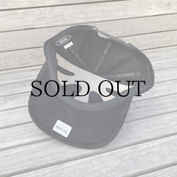 画像4: REAL " OVAL CORDUROY SNAPBACK " - BLACK (4)