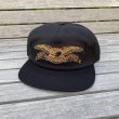画像1: ANTIHERO " BASIC EAGLE SNAP BACK " - BLACK / GOLD (1)