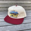 画像1: REAL " PIER 7 SNAPBACK " - NATURAL / MAROON (1)