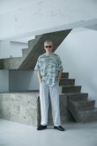 画像3: COMFORTABLE REASON " PIGMENT DYED MELT CAMO TEE " - MINT (3)