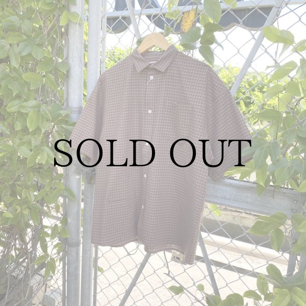 画像7: NOROLL " NORMAL PANAMA SS SHIRT " - PANAMA CHECK (7)