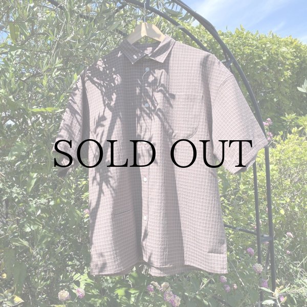 画像1: NOROLL " NORMAL PANAMA SS SHIRT " - PANAMA CHECK (1)