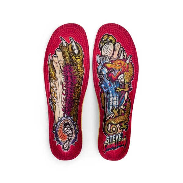 画像3: REMIND INSOLES " CUSH IMPACT 5.5MM Mid-High Arch " - STEVE CABALLERO GNAR FOOT (3)