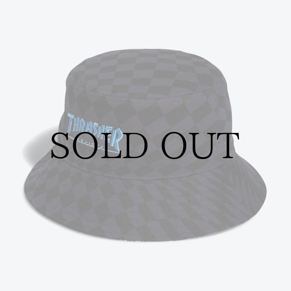 画像1: ADIDAS " BUCKET HAT THRASHER X AFA " - NIGHT NAVY / LIGHT BLUE (1)