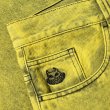 画像4: POLAR SKATE CO. " BIG BOY SHORTS | ANGEL CHILD " - LEMON BLACK (4)