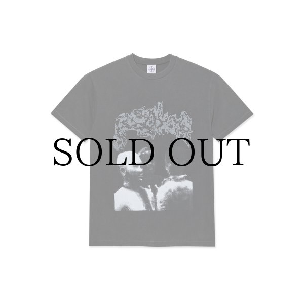 画像1: POLAR SKATE CO. " BAND TEE | OVERHEAD " - SILVER BLACK (1)