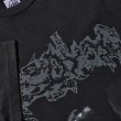 画像3: POLAR SKATE CO. " BAND TEE | OVERHEAD " - SILVER BLACK (3)