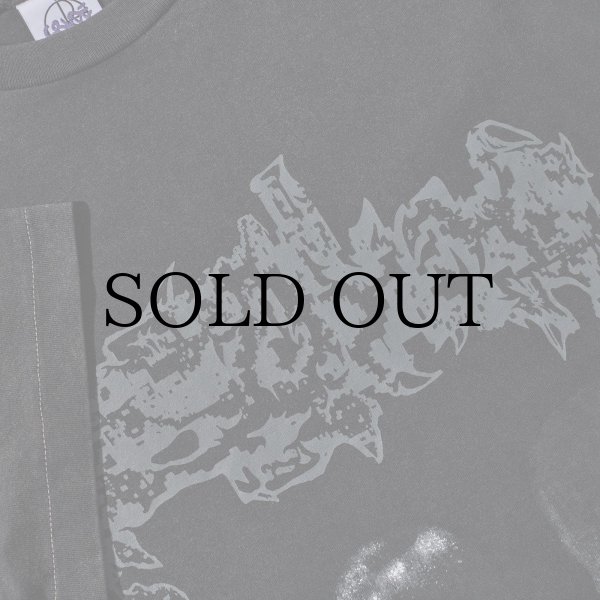 画像3: POLAR SKATE CO. " BAND TEE | OVERHEAD " - SILVER BLACK (3)