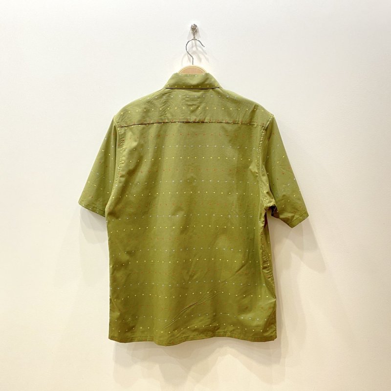 画像2: NOROLL " DOT S/S SHIRT " - OLIVE (2)