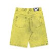 画像2: POLAR SKATE CO. " BIG BOY SHORTS | ANGEL CHILD " - LEMON BLACK (2)