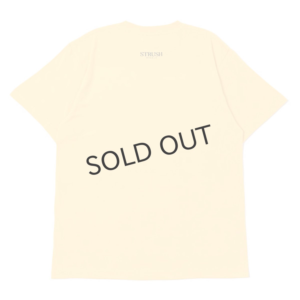 画像3: STRUSH "SUNSHINE SS TEE Art by Guru Kato " - YELLOW (3)