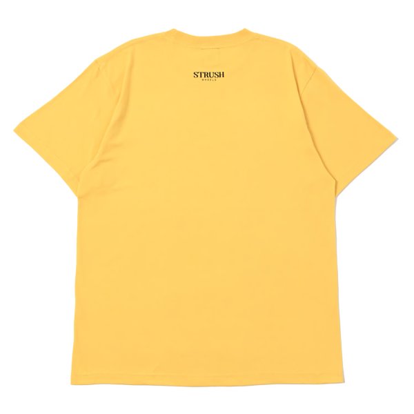 画像3: STRUSH "SUNSHINE SS TEE Art by Guru Kato " - YELLOW (3)