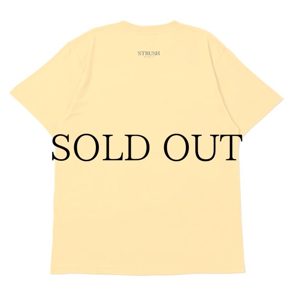 画像3: STRUSH "SUNSHINE SS TEE Art by Guru Kato " - YELLOW (3)