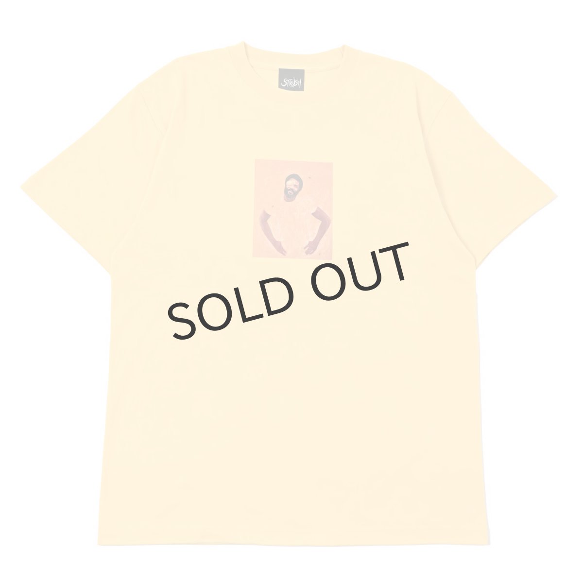 画像1: STRUSH "SUNSHINE SS TEE Art by Guru Kato " - YELLOW (1)
