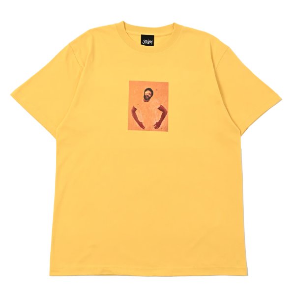 画像1: STRUSH "SUNSHINE SS TEE Art by Guru Kato " - YELLOW (1)