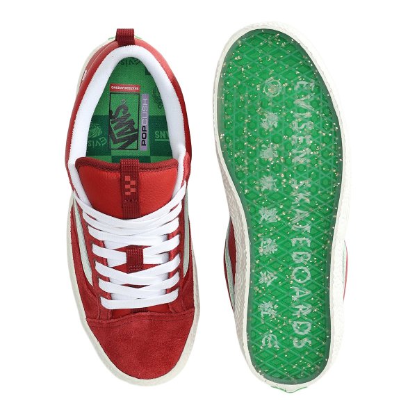画像2: VANS x EVISEN SKATE OLD SKOOL 36+ - Evisen Ruby Wine (2)