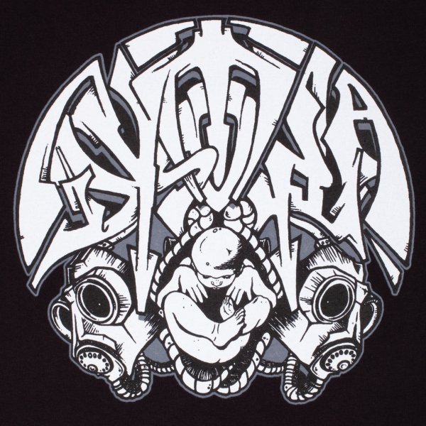 画像2: GX1000 " DYSTOPIA GAS MASK TEE " - BLACK (2)