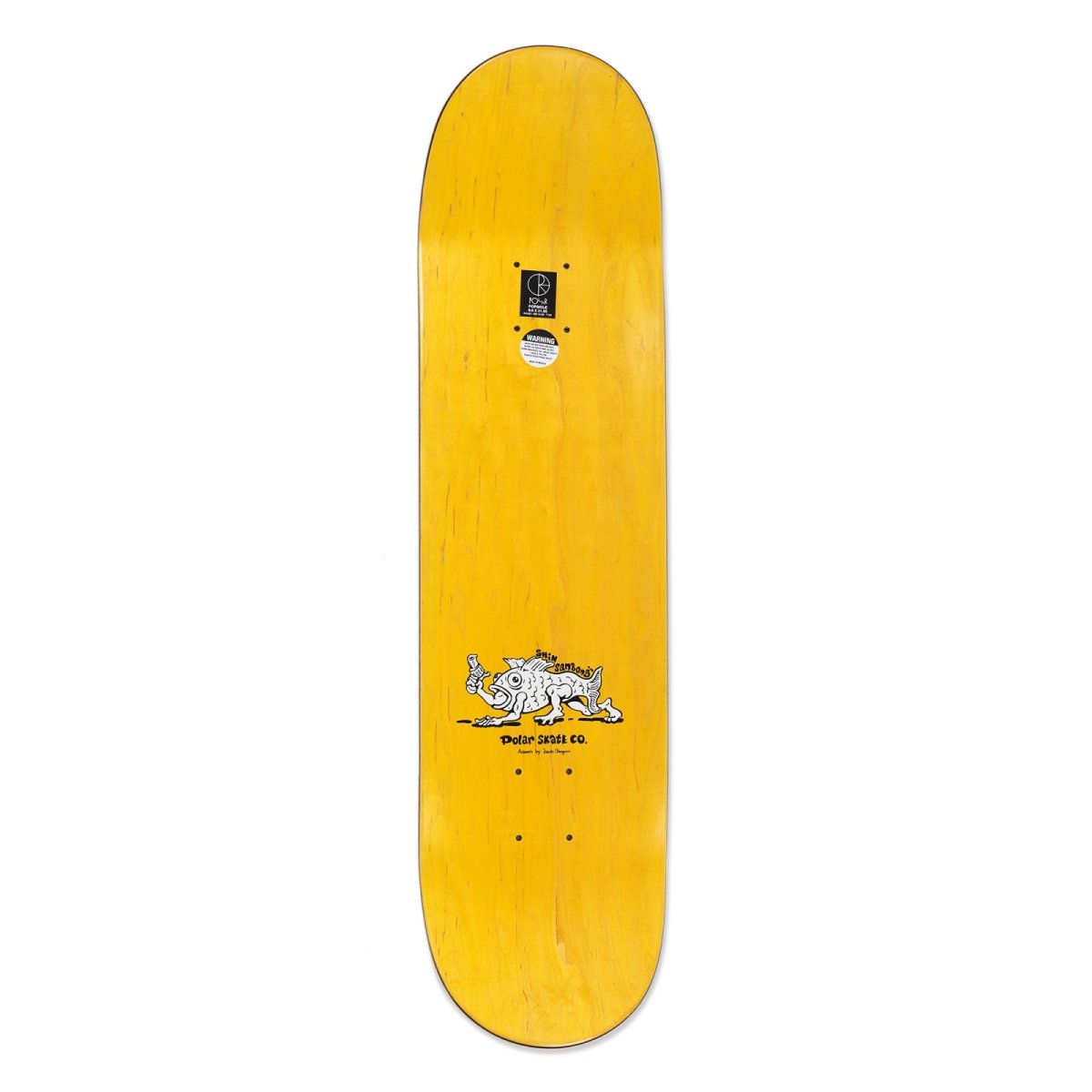 画像3: POLAR SKATE CO. " BONGI BOY /  SHIN SANBONGI YELLOW " - 8.0 (3)