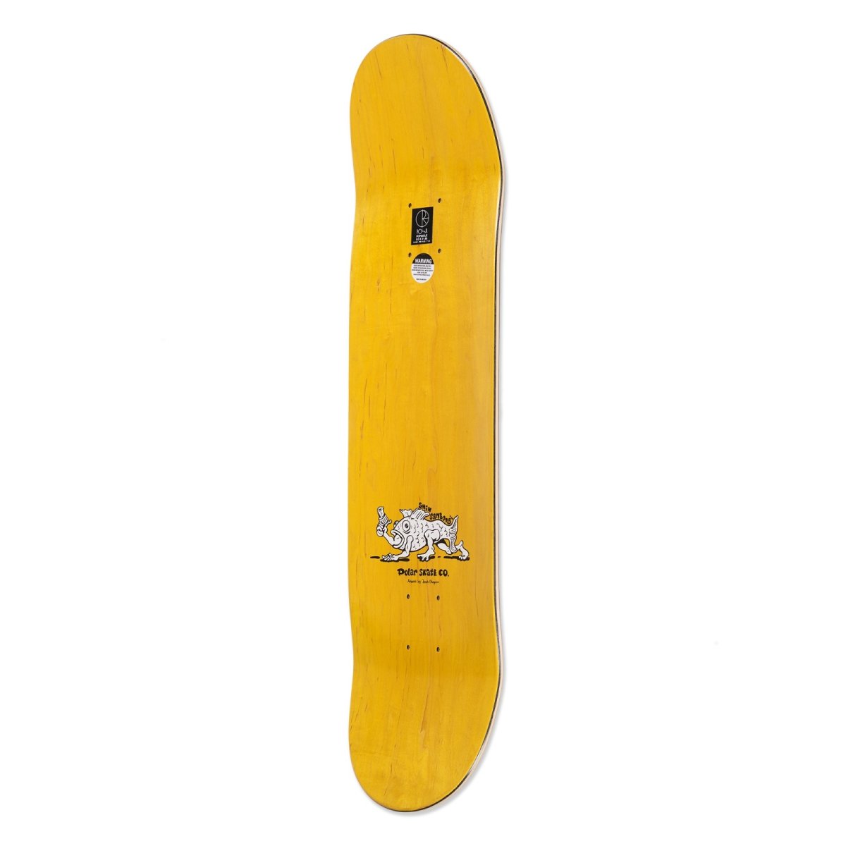 画像2: POLAR SKATE CO. " BONGI BOY /  SHIN SANBONGI YELLOW " - 8.0 (2)