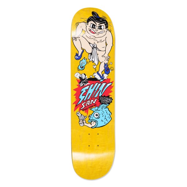 画像1: POLAR SKATE CO. " BONGI BOY /  SHIN SANBONGI YELLOW " - 8.0 (1)