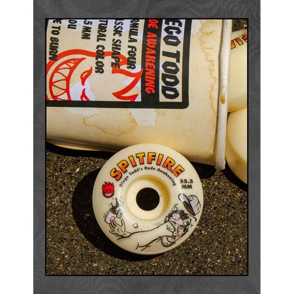画像1:  SPITFIRE WHEELS " DIEGO TODD / RUDE AWAKENING " - 55.5MM / CLASSIC 99DU   (1)
