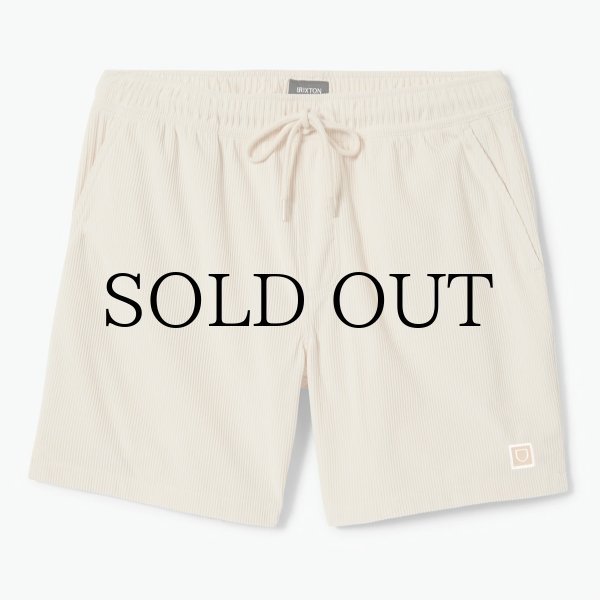 画像1: BRIXTON " EVERYDAY CORDUROY SHORT " - WHITECAP (1)