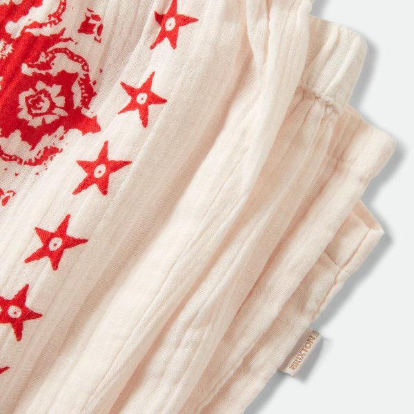 画像2: BRIXTON " THE LOLA LOUNGE PANT " - OFF WHITE TILE (2)