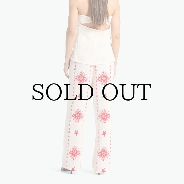 画像7: BRIXTON " THE LOLA LOUNGE PANT " - OFF WHITE TILE (7)