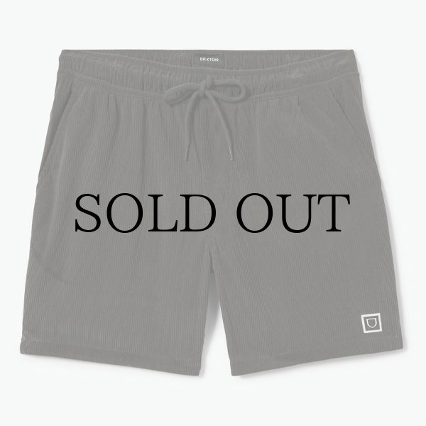 画像1: BRIXTON " EVERYDAY CORDUROY SHORT " - VINTAGE BLACK (1)