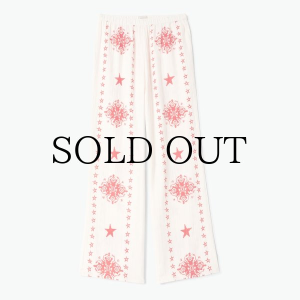 画像1: BRIXTON " THE LOLA LOUNGE PANT " - OFF WHITE TILE (1)