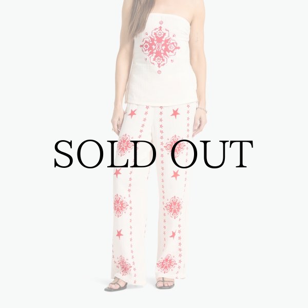 画像5: BRIXTON " THE LOLA LOUNGE PANT " - OFF WHITE TILE (5)