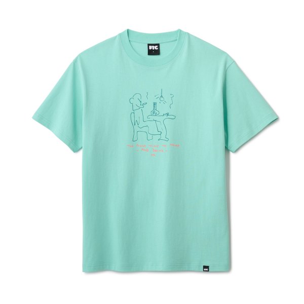 画像1: FTC | DRINK AND THINK TEE - CELADON (1)