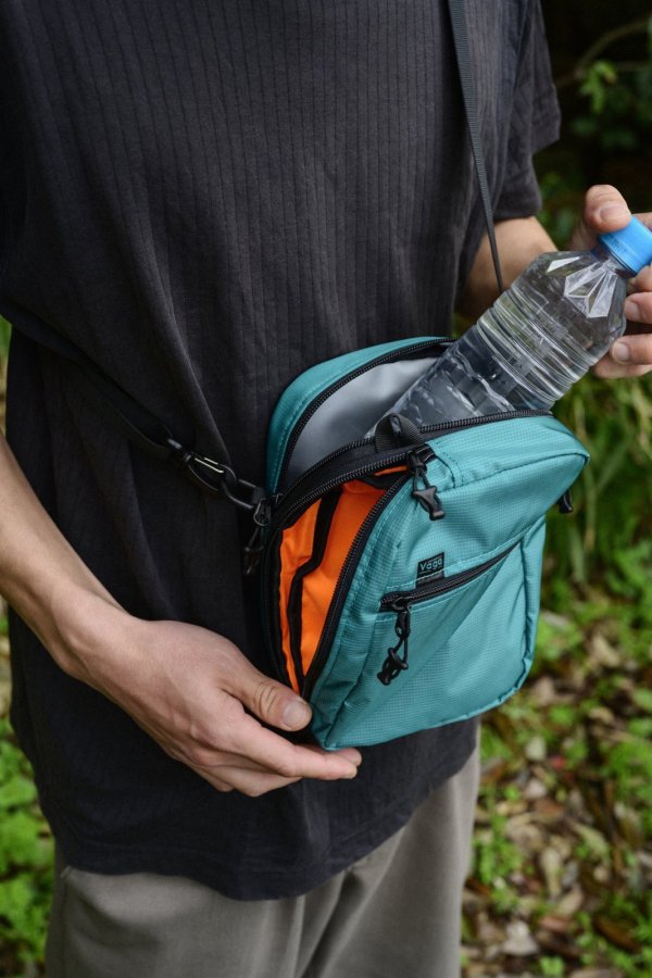 画像5: VAGA  | Double Pouch Evo. - Kawasemi Blue (5)