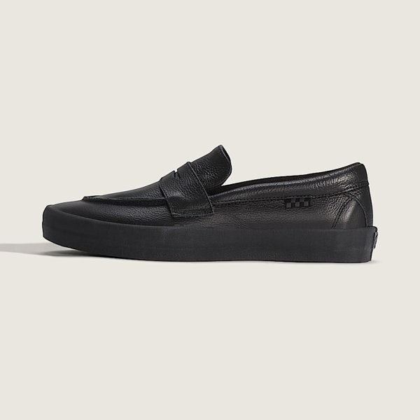画像1: VANS | Skate Loafer Shoe - Black (1)