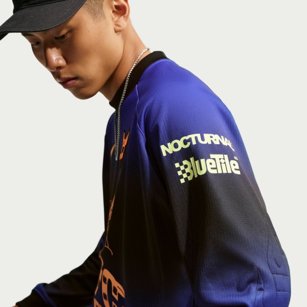 画像3: 【 抽選販売 】 NIKE SB SKATEBOARDS LONG SLEEVE - DARK CONCORD / PURPLE (3)
