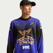 画像1: 【 抽選販売 】 NIKE SB SKATEBOARDS LONG SLEEVE - DARK CONCORD / PURPLE (1)