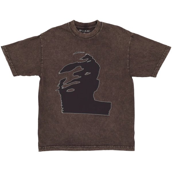 画像1: QUASI | BLUR II TEE - COCOA (MADE IN USA) (1)