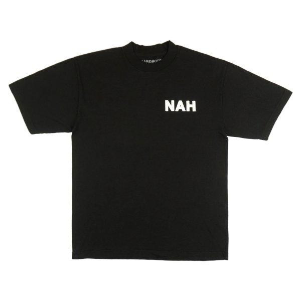 画像1: HARDBODY | NAH TEE - BLACK (MADE IN USA) (1)