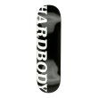 画像1: HARDBODY | HARDBODY LOGO DECK - BLACK - 8.25inch (1)