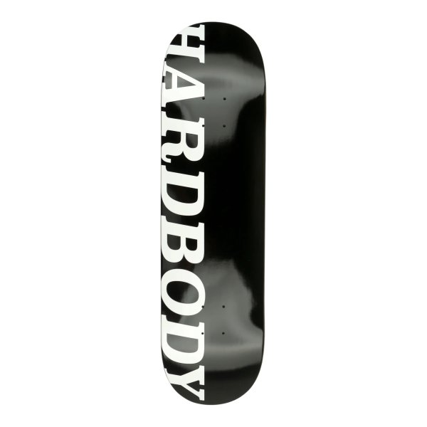 画像1: HARDBODY | HARDBODY LOGO DECK - BLACK - 8.25inch (1)