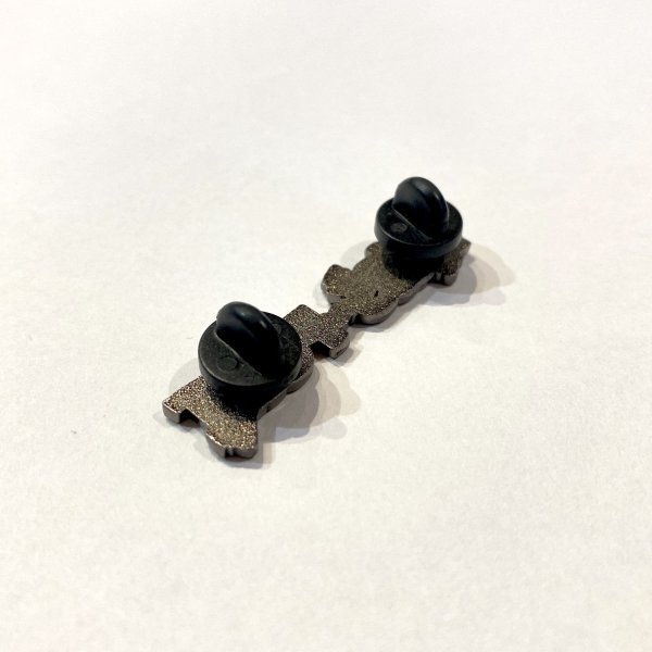 画像2: PASS~PORT | WOT FLIES PIN - MULTI / ANTIQUE SILVER (2)