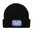 画像1: PASS~PORT | YEARBOOK LOGO BEANIE - BLACK (1)