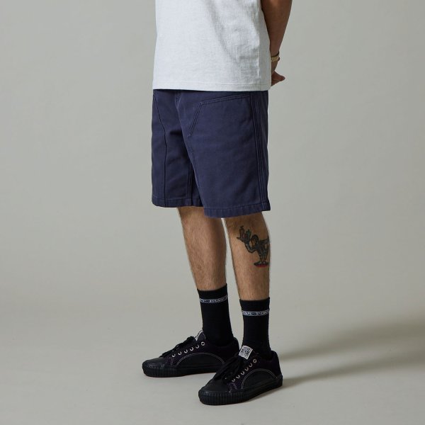 画像7: PASS~PORT |  DOUBLE KNEE DIGGERS CLUB SHORT - NAVY (7)