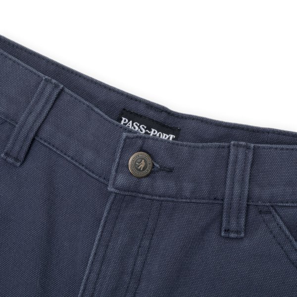 画像2: PASS~PORT |  DOUBLE KNEE DIGGERS CLUB SHORT - NAVY (2)