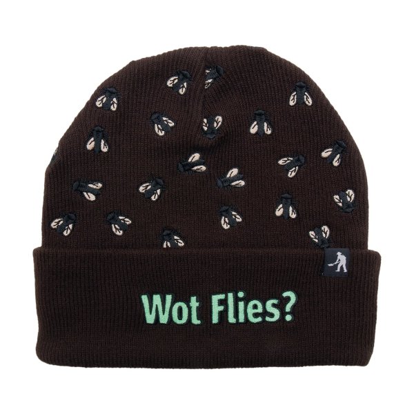 画像1: PASS~PORT | WOT FLIES BEANIE - CHOCOLATE (1)